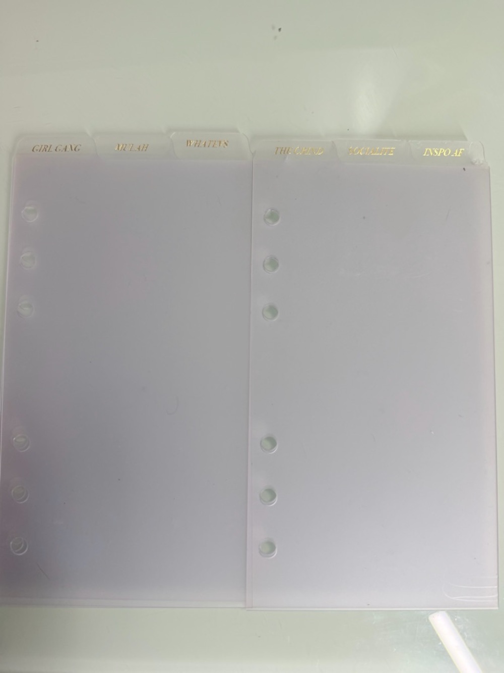Cloth & Paper Girl Gang Personal Size Top Tab Dividers